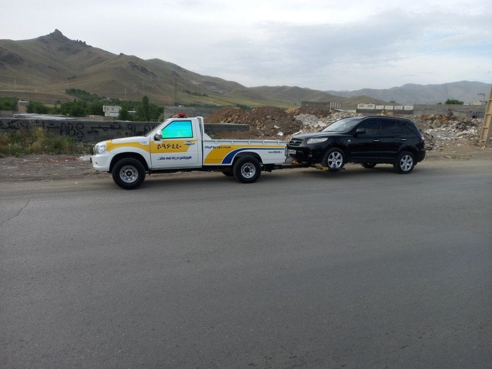 امداد ایران خودرو در سنندج کردستان